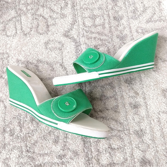 Lacoste Shoes - Stylish Lacoste wedge sandals